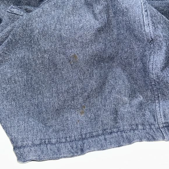 Patagonia L Large Fitz Roy Bear Hoody Sweatshirt Blue Mens Hoodie - Picture 7 of 7